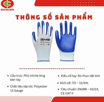  Găng Tay 13 Kim Phủ Nitrile GMG N1501
