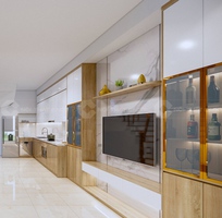 2 Tủ Quần Áo Gỗ Công Nghiệp MDF Phủ Melamine Chữ L Có Bàn Phấn