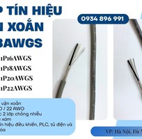 2 Cáp Vặn Xoắn Chống Nhiễu 1 Pair 18 AWG   Có Sẵn Khánh Hòa, Phú Yên, Bình Định