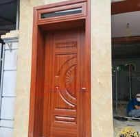 1 Cửa thép vân gỗ