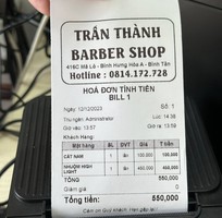 2 MÁY TÍNH TIỀN   PHẦN MỀM CHO SPA   SALON TÓC‍♀: ..