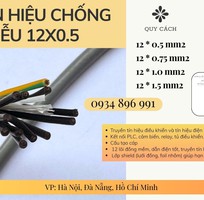 1 Cáp tín hiệu 12 lõi dùng cho tủ điện   Sẵn kho TP.HCM, Bình Dương, Đồng Nai, Long An