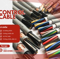 1 Cáp điều khiển chống nhiễu dùng cho PLC và biến tần