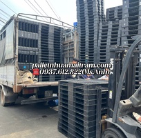 6  Thanh Lý Pallet Nhựa Xuất Khẩu   Bền Bỉ, Sạch Đẹp, Giá Siêu Tốt Chỉ Từ 1xx.000đ  