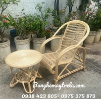 1 Bàn ghế mây uống trà thư giãn