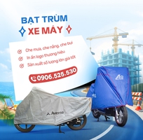 Bạt Trùm Xe Máy In Logo   Quà Tặng Quảng Cáo Hiệu Quả