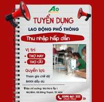 Tuyên dụng gấp LĐPT - cần tuyển 05 thợ may, 02 thợ cắt làm việc tại hóc môn