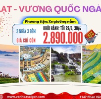 Đà Lạt Ngàn Hoa 3N3D LỄ 30.4