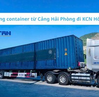 Giá trucking container từ Cảng Hải Phòng đi KCN Hòa Khánh
