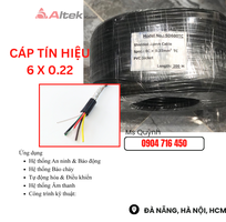 1 Cáp tín hiệu âm thanh 6x0.22 RVVP Altek Kabel Đà Nẵng, Hà Nội, Sài Gòn