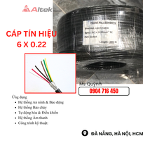 Cáp tín hiệu âm thanh 6x0.22 RVVP Altek Kabel Đà Nẵng, Hà Nội, Sài Gòn