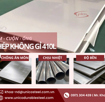 Thép không gỉ 410L  SUS410L : Giải pháp chịu nhiệt và tối ưu chi phí vượt trội