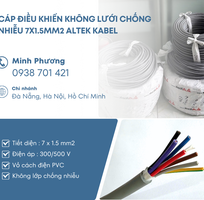 Cáp tín hiệu không chống nhiễu 7x1.5mm2 Altek Kabel phân phối Huế, Nghệ An