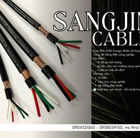 Cáp Sangjin cho hệ thống PLC   tủ điện công nghiệp