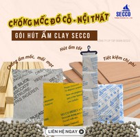 Bí Quyết Giữ Đồ Gỗ Luôn Khô Thoáng, Không Mùi Ẩm Với Clay Desiccant Secco