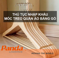 Thủ tục nhập khẩu móc treo quần áo bằng gỗ