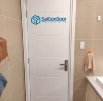 Bàn giao cửa nhựa Composite trắng