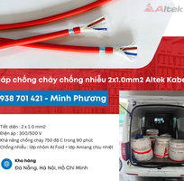 Cáp chống cháy chống nhiễu 2x1.0mm2 Altek Kabel giao Đà Nẵng, Quảng Nam, Huế