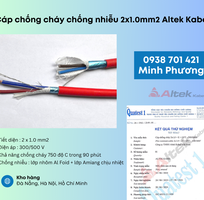 1 Cáp chống cháy chống nhiễu 2x1.0mm2 Altek Kabel giao Đà Nẵng, Quảng Nam, Huế