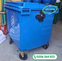 Thùng rác nhựa 1100 lit