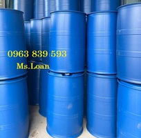 3 Thùng phuy nhựa 220L nắp kín đựng hóa chất