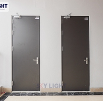 Cửa chống cháy hành lang: tiêu chuẩn   ứng dụng