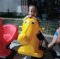 3 Bập bênh chó dễ thương cho các bé