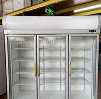 Thanh lý tủ mát 1500 lít - hiệu Fresh cool - 3 cửa kính -1500 lít - ngoại hình đẹp - hoạt động tốt