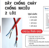 2 Cung Cấp Cáp Chống Cháy Chống Nhiễu 2 Lõi   Phủ Sóng TP.HCM, Bình Dương, Đồng Nai