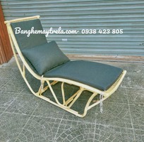 2 Ghế mây tự nhiên dáng dài