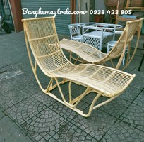 3 Ghế mây tự nhiên dáng dài