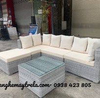 5 Bàn ghế sofa mây nhựa