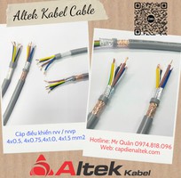 4 Cáp điều khiển 4x0.75 Cu   Altek Kabel