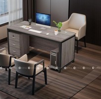 Bàn Làm Việc Tại Nhà Gỗ MDF Kết Hợp Hộc Kéo Thông Minh