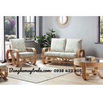 8 Bàn ghế sofa mây tự nhiên- Sofa mây tre đan