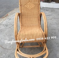 2 Ghế thư giãn bập bênh mây đan kín