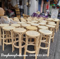 1 Ghế quầy bar mây tre đan