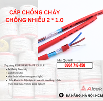 1 Dây cáp báo cháy,cáp chống cháy 2x1.0 FR Altek Kabel