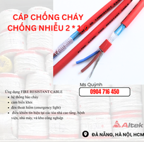 2 Dây cáp báo cháy,cáp chống cháy 2x1.0 FR Altek Kabel