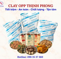 Gói hút ẩm Clay OPP Thịnh Phong   Giải pháp bảo quản trái cây sấy khô hiệu quả