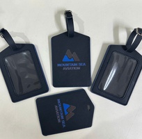 1 Thẻ Hành Lý In Logo Theo Yêu Cầu