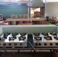 3 Bếp Gas 6 Lò Khè Kiềng Gang IKURA