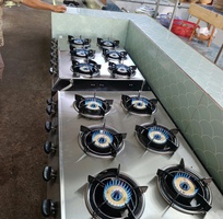 1 Bếp Gas 6 Lò Khè Kiềng Gang IKURA