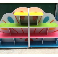 6 Tủ kệ mầm non rực rỡ - biến lớp học thành thế giới cổ tích 0945802244