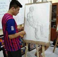 1 Lớp học vẽ cơ bản luyện thi
