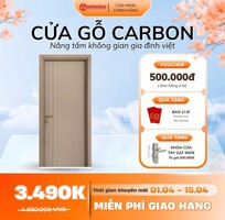 1 Cửa gỗ carbon saigondoor