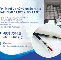 Cáp tín hiệu RS485 1 Pair/ 2 Pair 18AWG chống nhiễu   Giá tốt, sẵn kho Đà Nẵng