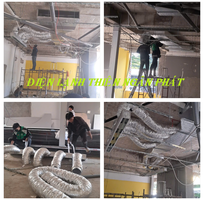 Lắp đặt máy lạnh giấu trần nối ống gió cho nhà xưởng tại Long An