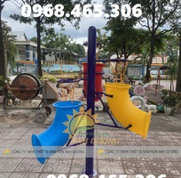 3 Trụ bóng rổ mầm non, trụ bóng rổ 3 vòng trẻ em