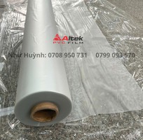 Màng nhựa dẻo đục mờ - may túi mỹ phẩm